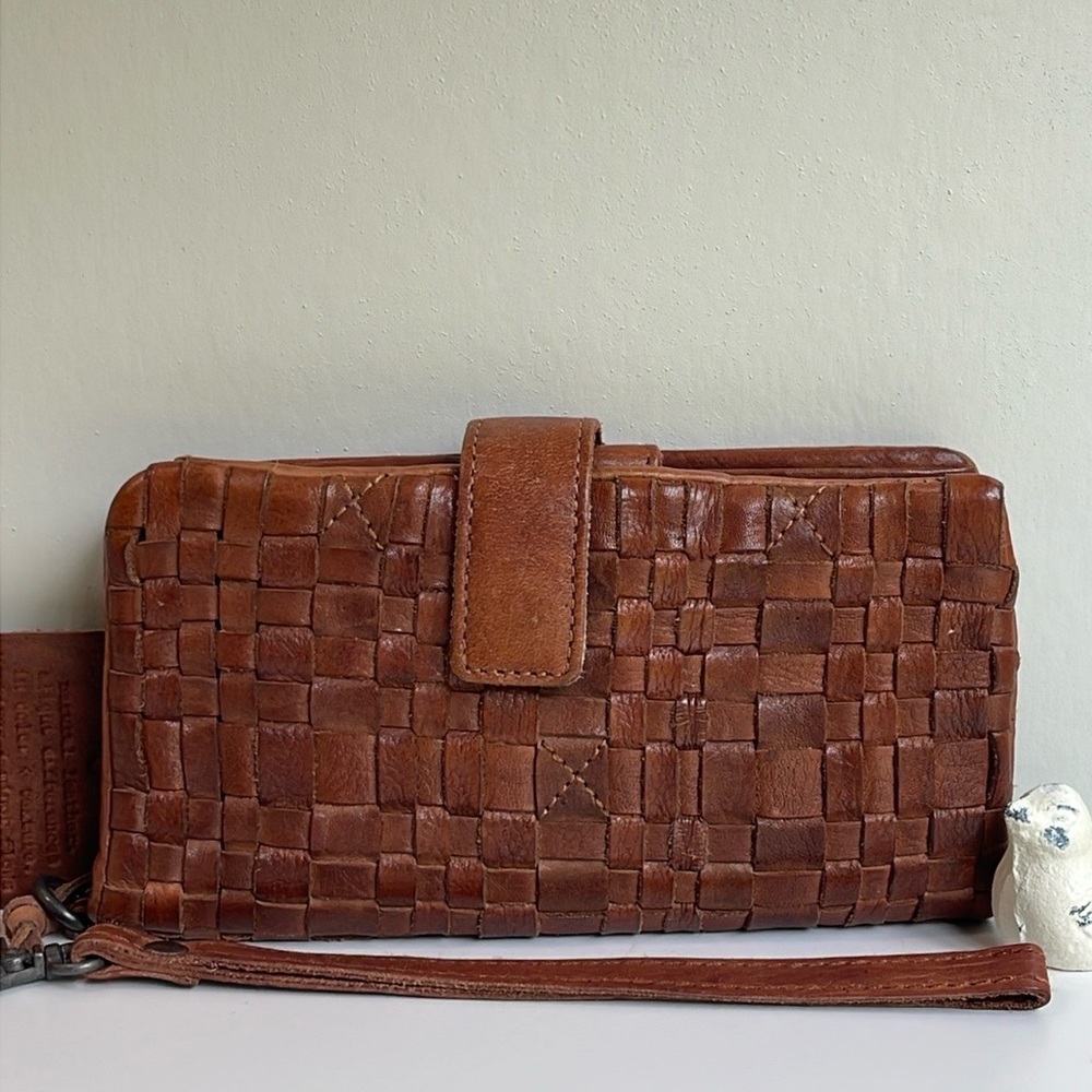 Vilenca Holland Genuine Leather Wallet Wristlet New With Tag 🏷️